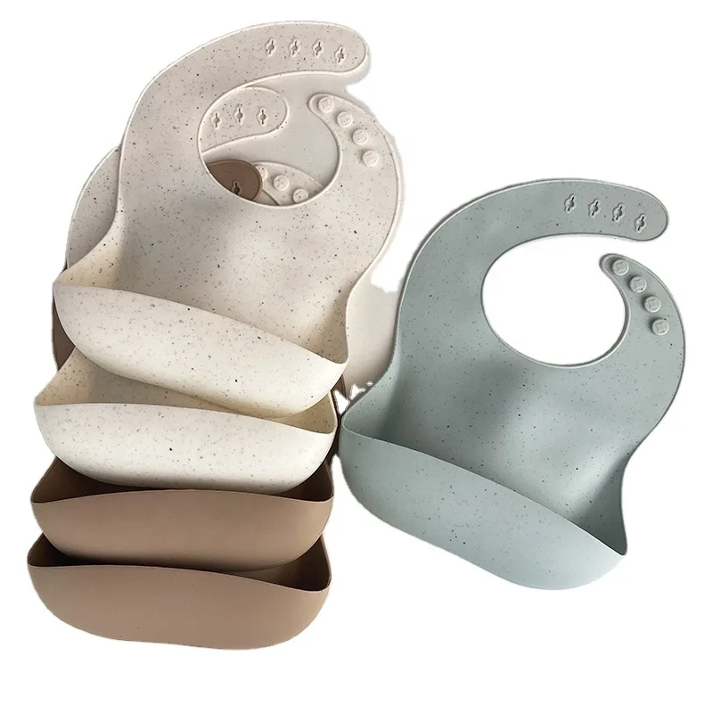 Модный силиконовый нагрудник для младенцев, водонепроницаемые нагрудники для новорожденных, для кормления детей ясельного возраста, для мальчиков и девочек, регулируемый стиль нагрудников