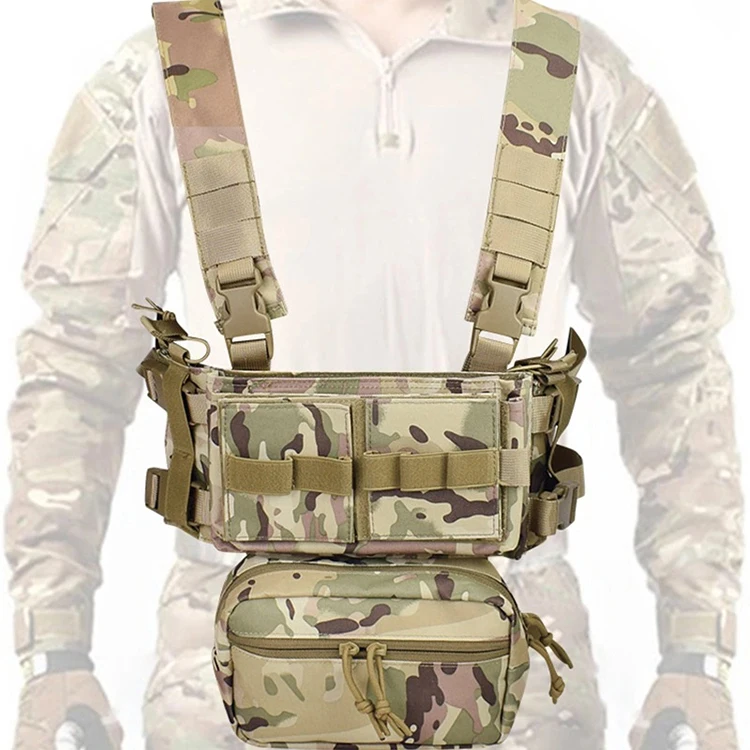 500d Cordura Nylon Combat Chest Rig Mk3 Vest Multicam Camouflage Gear ...