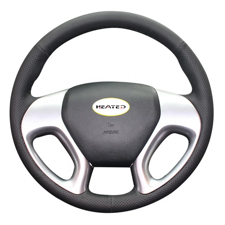 Stuurhoes Voor Hyundai Tucson / Ix35 (2004-2020) – Microfiber Leer, Blauw