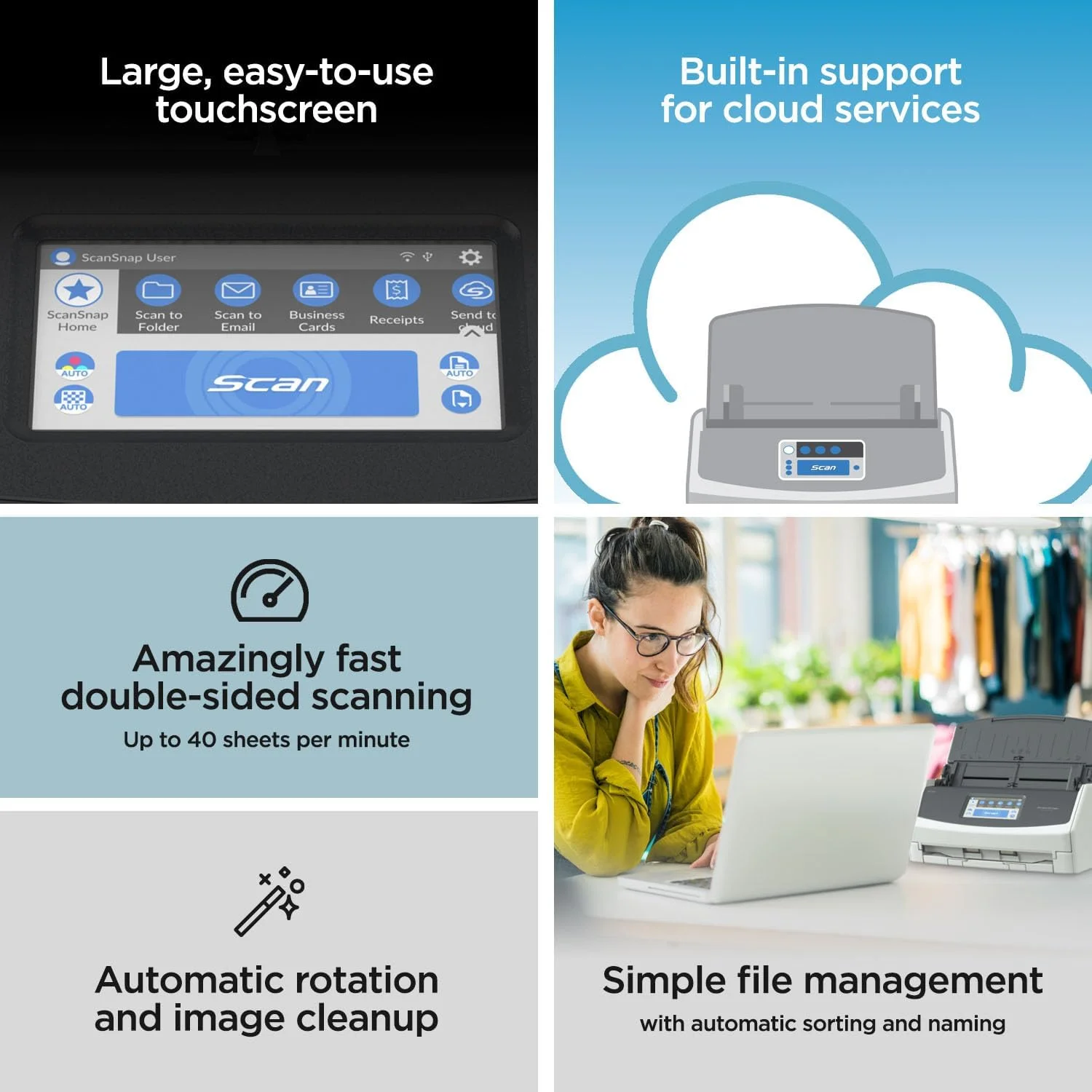 Scanner Plat Pour Bureau à Domicile – Occasion – Marques D'usage, Fonctionnel