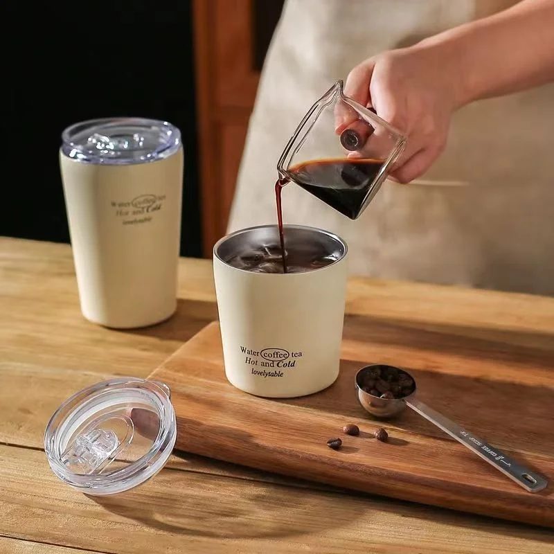 Custom Print Double Layer Mini Thermal Coffee Cups Coffee Cup