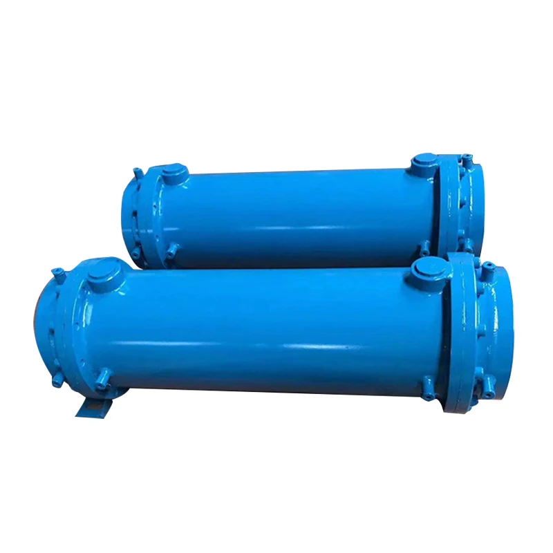 Good Quality Air Compressor Gas Cooler Heat Exchanger For Oil Water