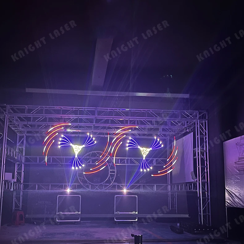 ステージ用レーザー ステージライト LS-CL10RGB レーザー ビーム RGB レッド