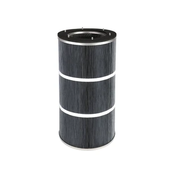 PP Mini Pleat Filter Cartridge Industrial Dust Extraction Air Filter Cartridge PP Fiber Pleated Filter Dust Collector