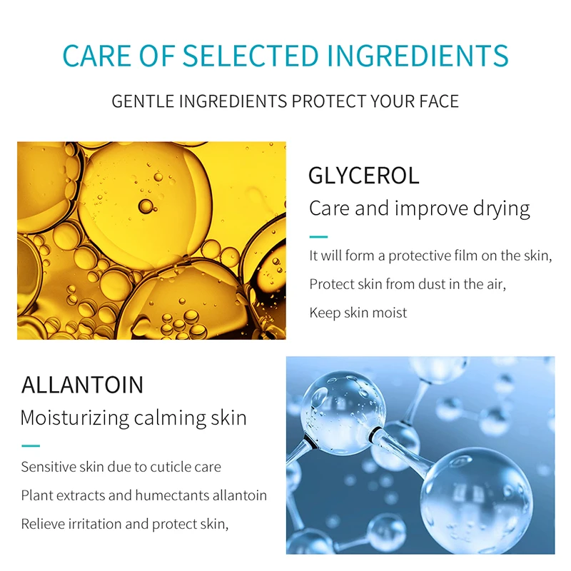 EXGYAN Private Label Herbal Organic Amino Acid Foam Facial Cleanser for All Skin Types Including Dry