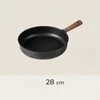 Sartén negra de 28 cm