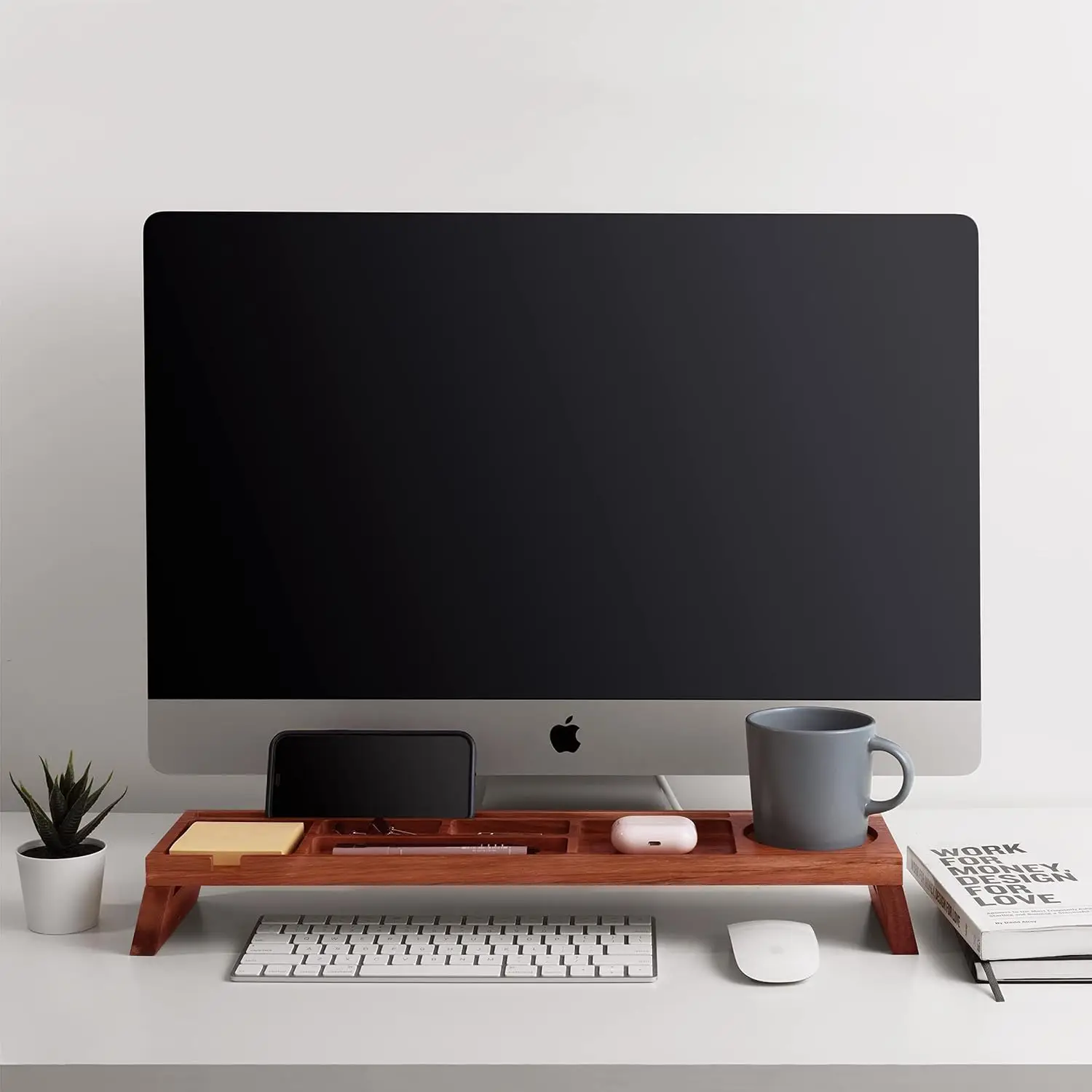 Высококачественный деревянный Настольный органайзер для офиса и домашнего использования с несколькими отделениями канцелярских файлов предметов первой необходимости