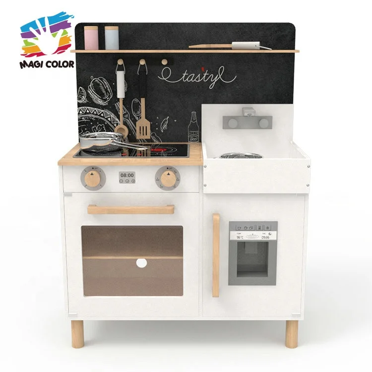 New Released Cooking Game Simulation Wooden Kitchen Set Toy for Kids W10C547C