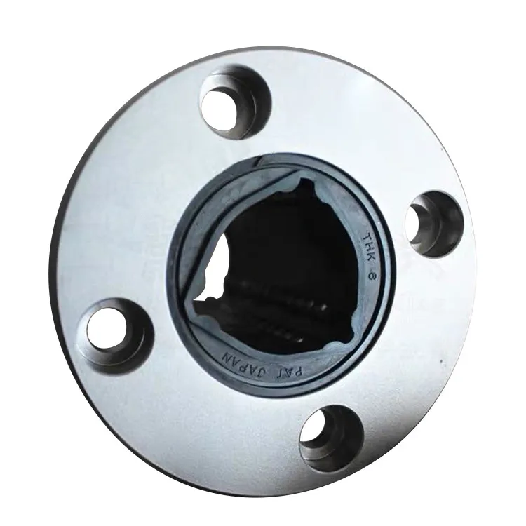 Thk Quiet High Speed Ball Spline Of Ball Nut With Shaft Outer Barrel