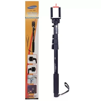 YUNTENG-188 Long Selfie Stick Camera Monopod with Cell Phone Holder for Smartphone YunTeng YT-188
