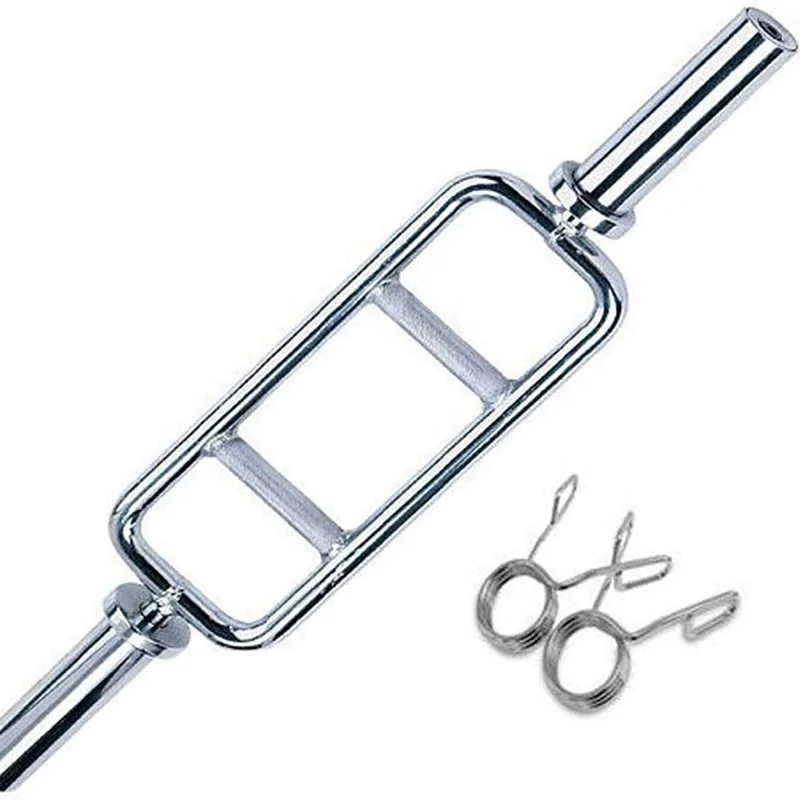Square Shaped Competition Exercise Fitness GYM Equipment Short Price Chromed Strength Power Training Weightlifting Barbell Bar