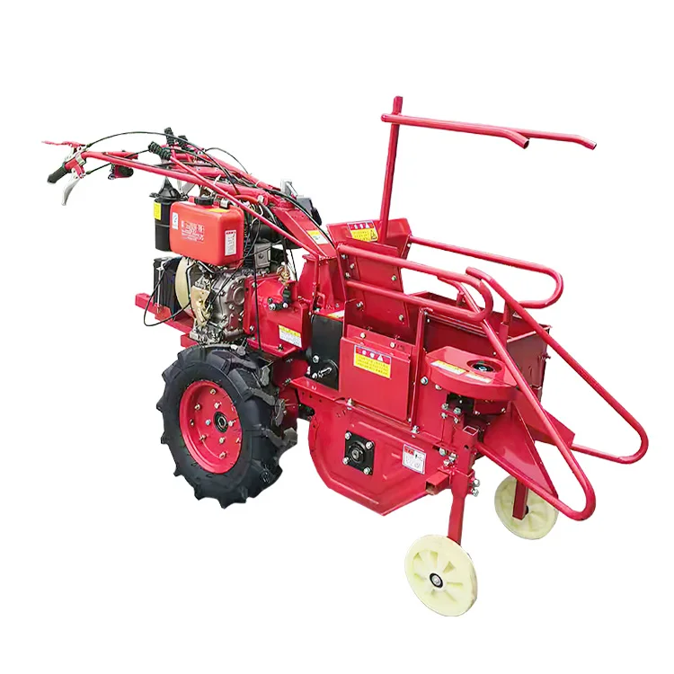 Easy to Operate 1 Row Corn Picker Domestic Hand Tractors Corn Harvester Mini Small Corn Harvester