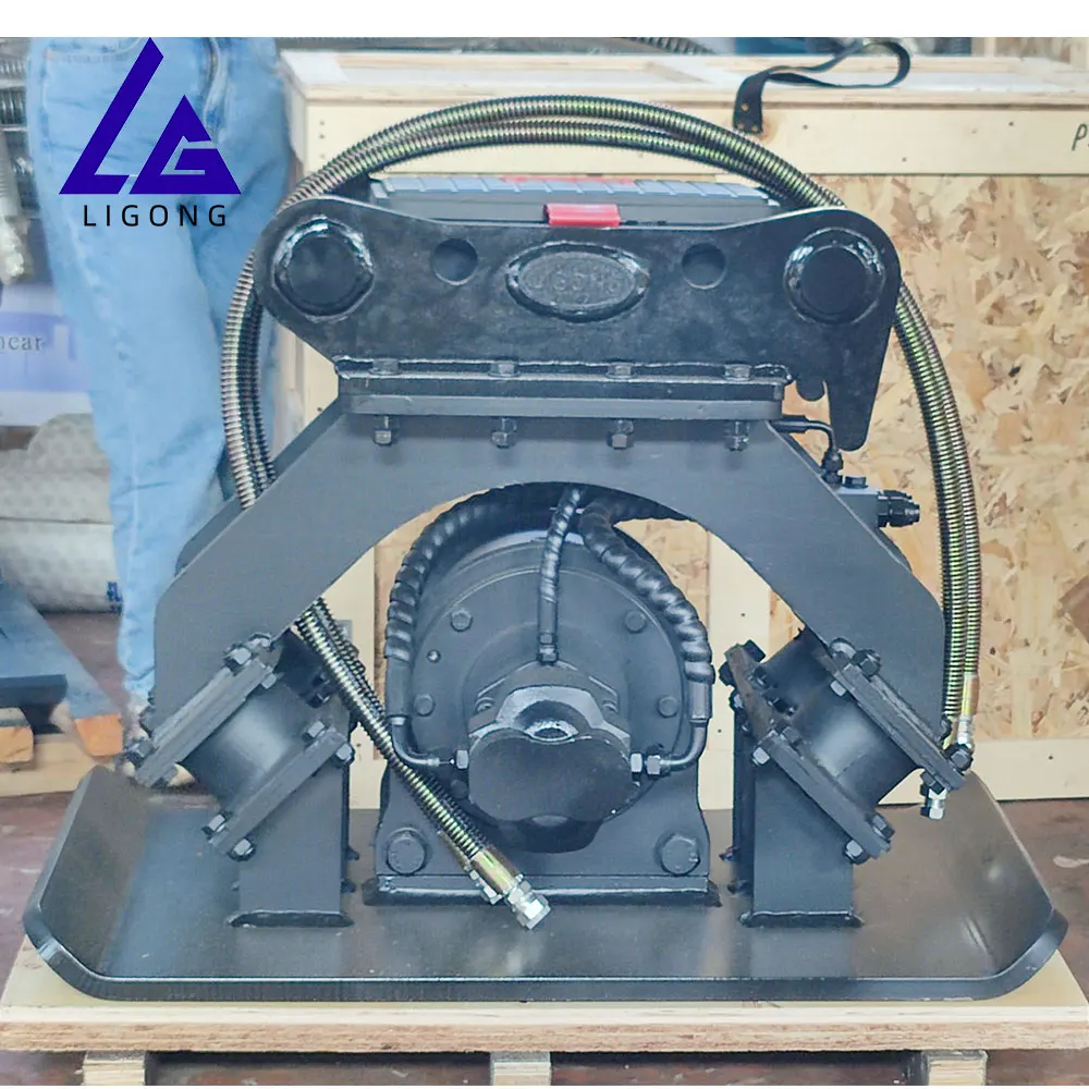 Excavator Mounted Plate Compactor for 26 to 30 Ton Machines Ensures Uniform Compacting