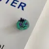 Pince à cheveux citrouille verte maléfique