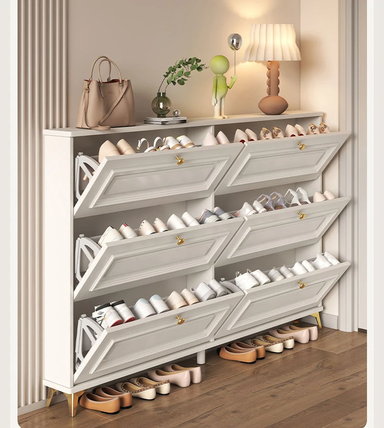 Wooden Luxury Furniture Living Room Shoe Modern Cabinet Storage Ultra ...