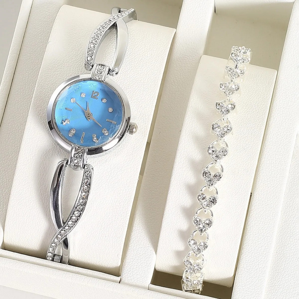 Diamond Quartz Women's Watch OM-221593