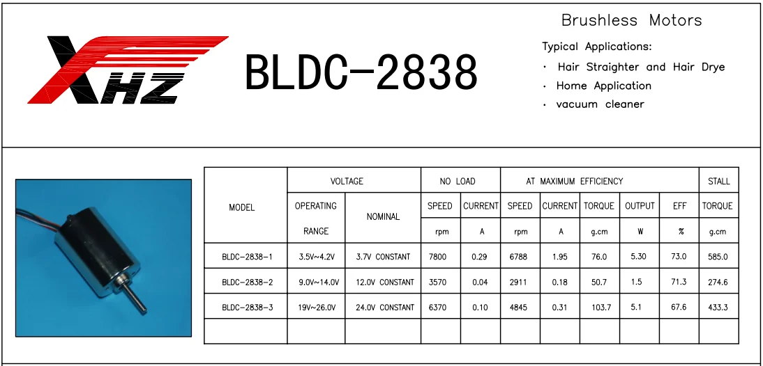 Kwc Motor, BL2838, 5v, 24v, 100w - detail 6