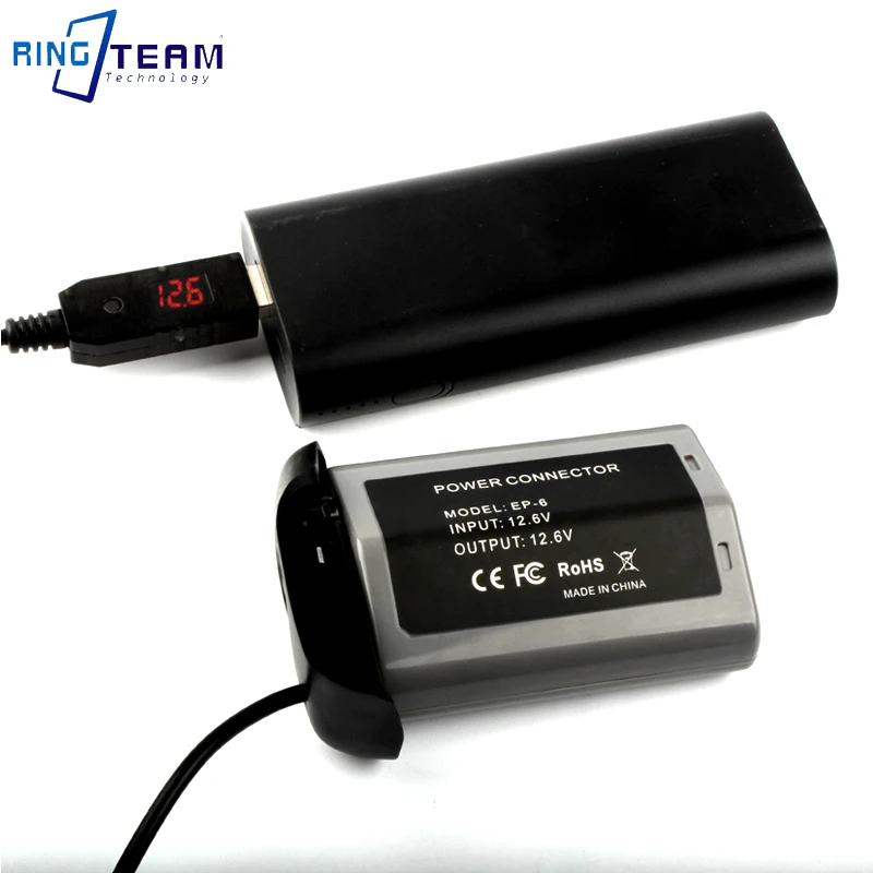 Nikon D4 本体 充電器 バッテリー セット Nikon D4 D5 D4S D6SLRカメラ用USBQC3.0ドライブダミーバッテリー