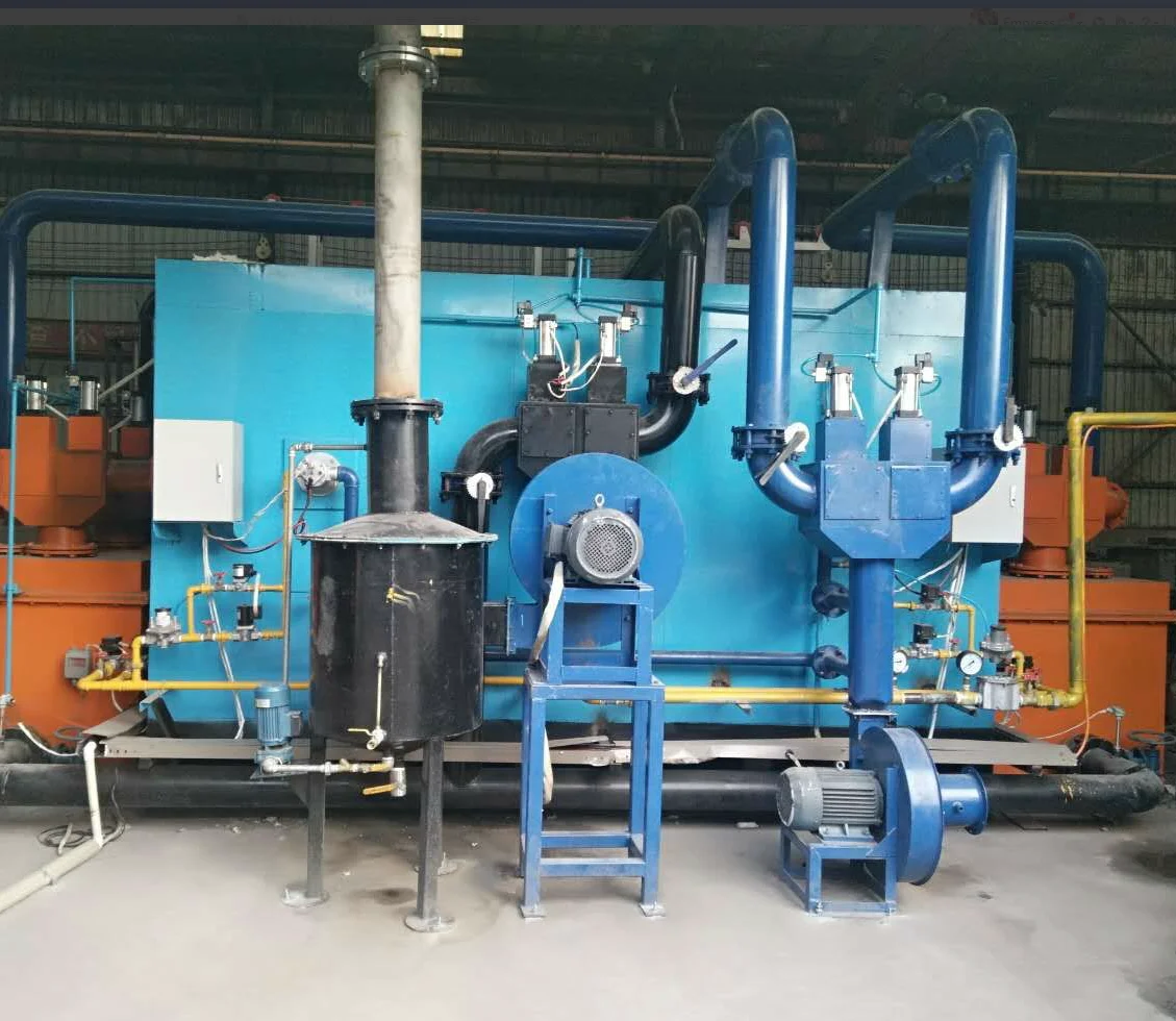 Small Foundry Equipment Casting Machine for Brass Furnace Refractory Container