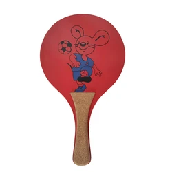 Wholesale Good Quality Portable Table Tennis Racket Customized Logo Professional Table Tennis Paddle with Cork Handle