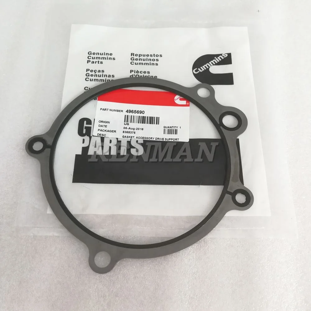 QSX15 ISX15 ISX QSX Cummins Engine Parts Accessory Drive Support Air Compressor Mounting Gasket 4965690 3680443
