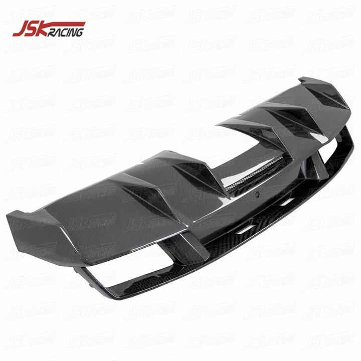 Jskracing Carbon Fiber Rear Bumper Diffuser for Lamborghini Gallardo