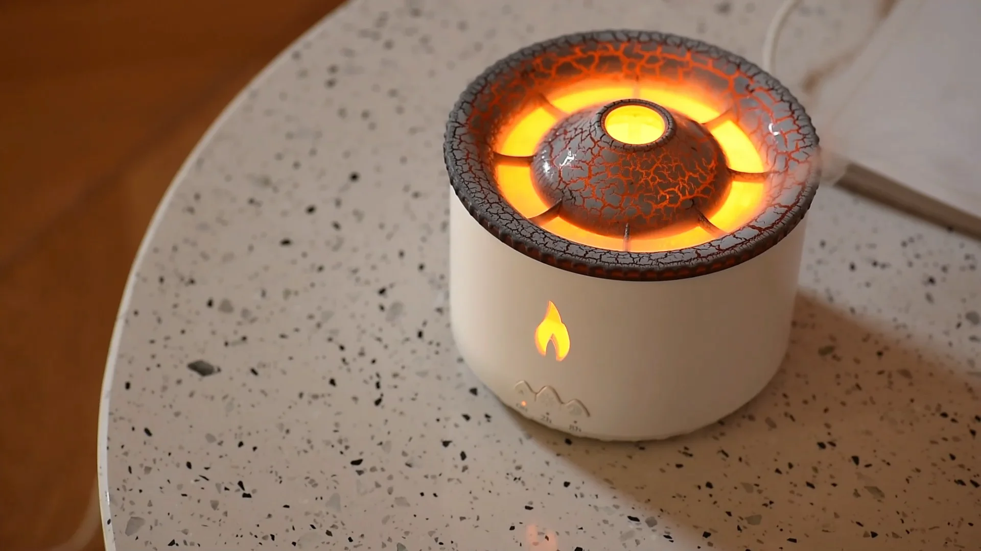 Jellyfish Flame Aroma Diffuser With Essential Oil Flame Diffuser