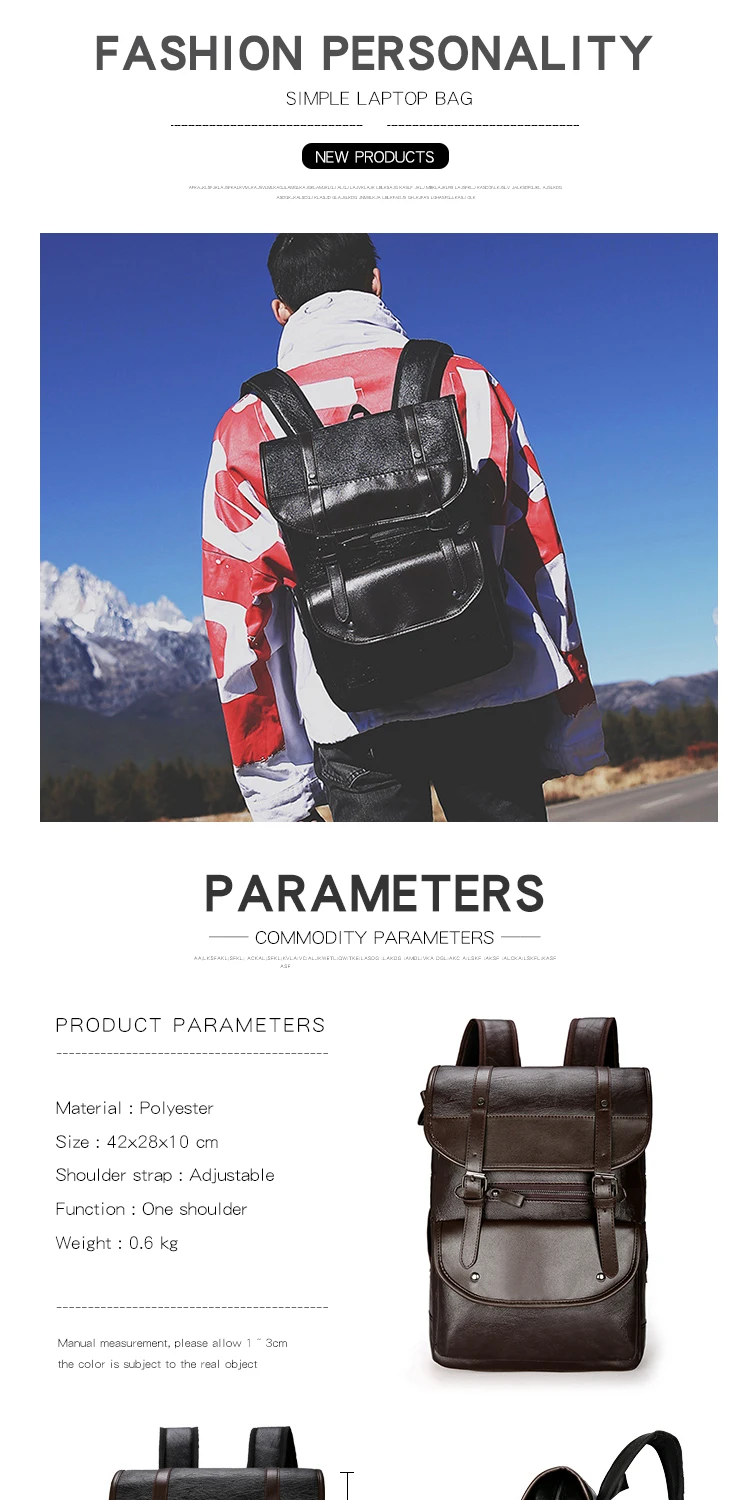 shoulder bolsa masculina impermeável