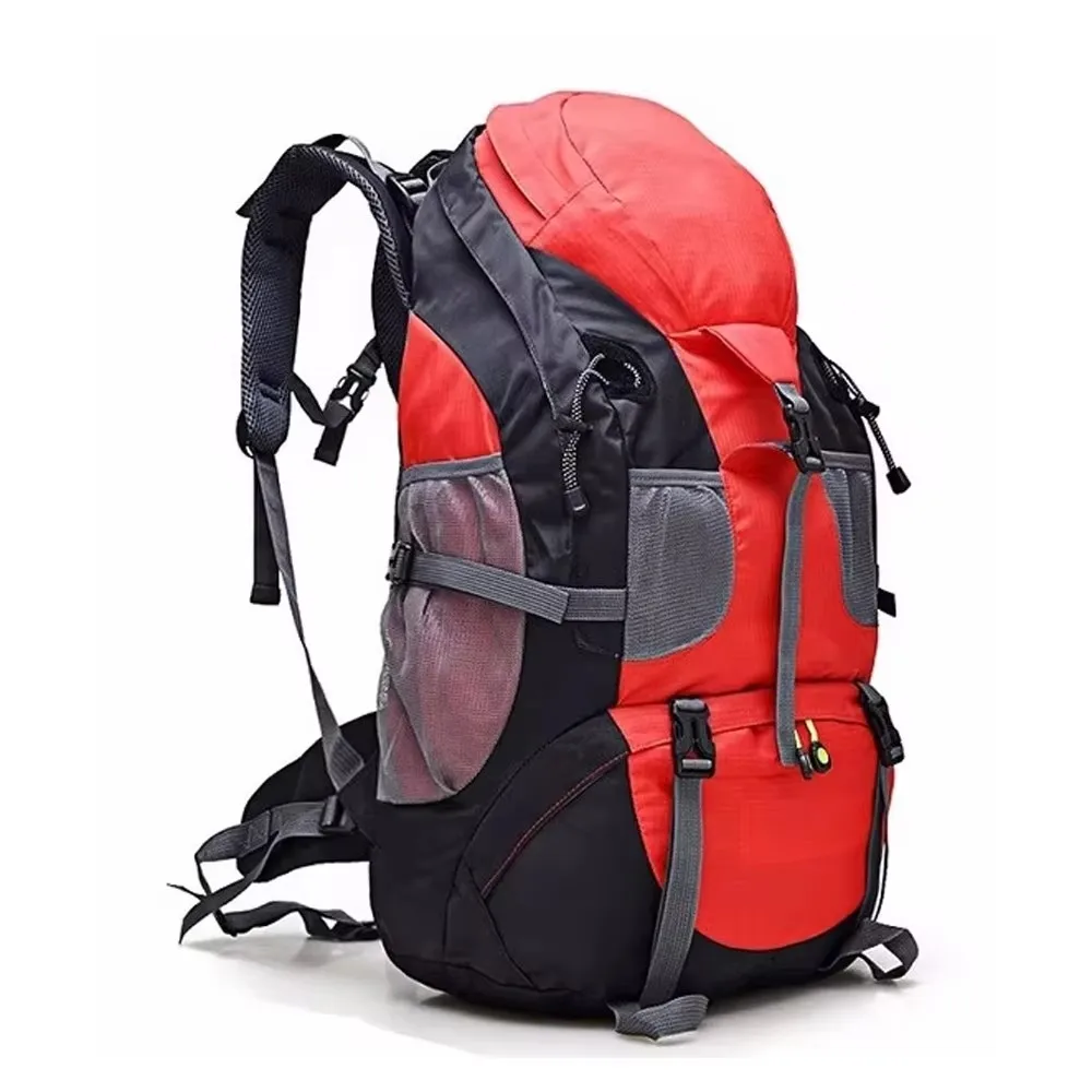 High Quality Waterproof Polyester Lined Zipper Closure England Style Camping Backpack Travel Rucksack Hunting Day Pack Unisex OT