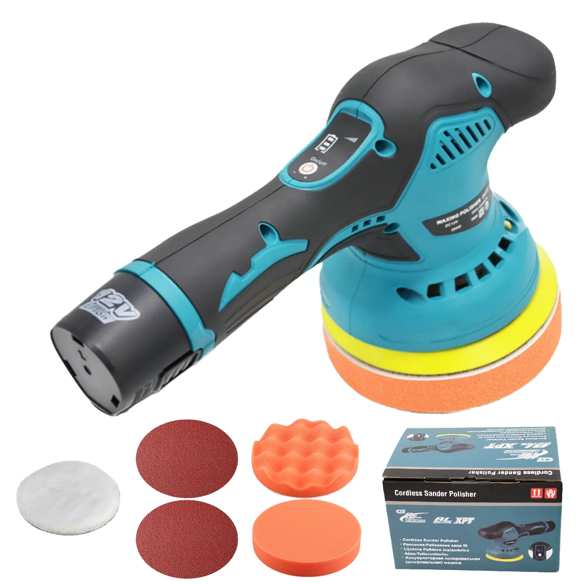 Полировальная машина для электромобилей