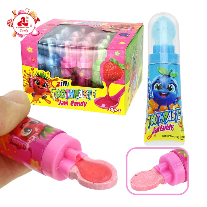 Toothpaste candy