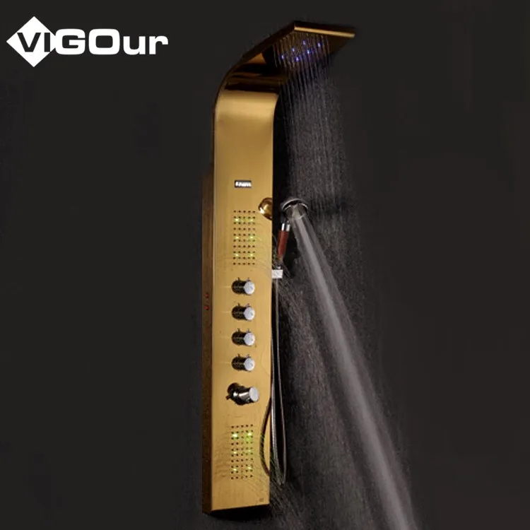 Стильный мгновенный Душ для горячей воды, душевая Колонка для ванной, дождевой Душ