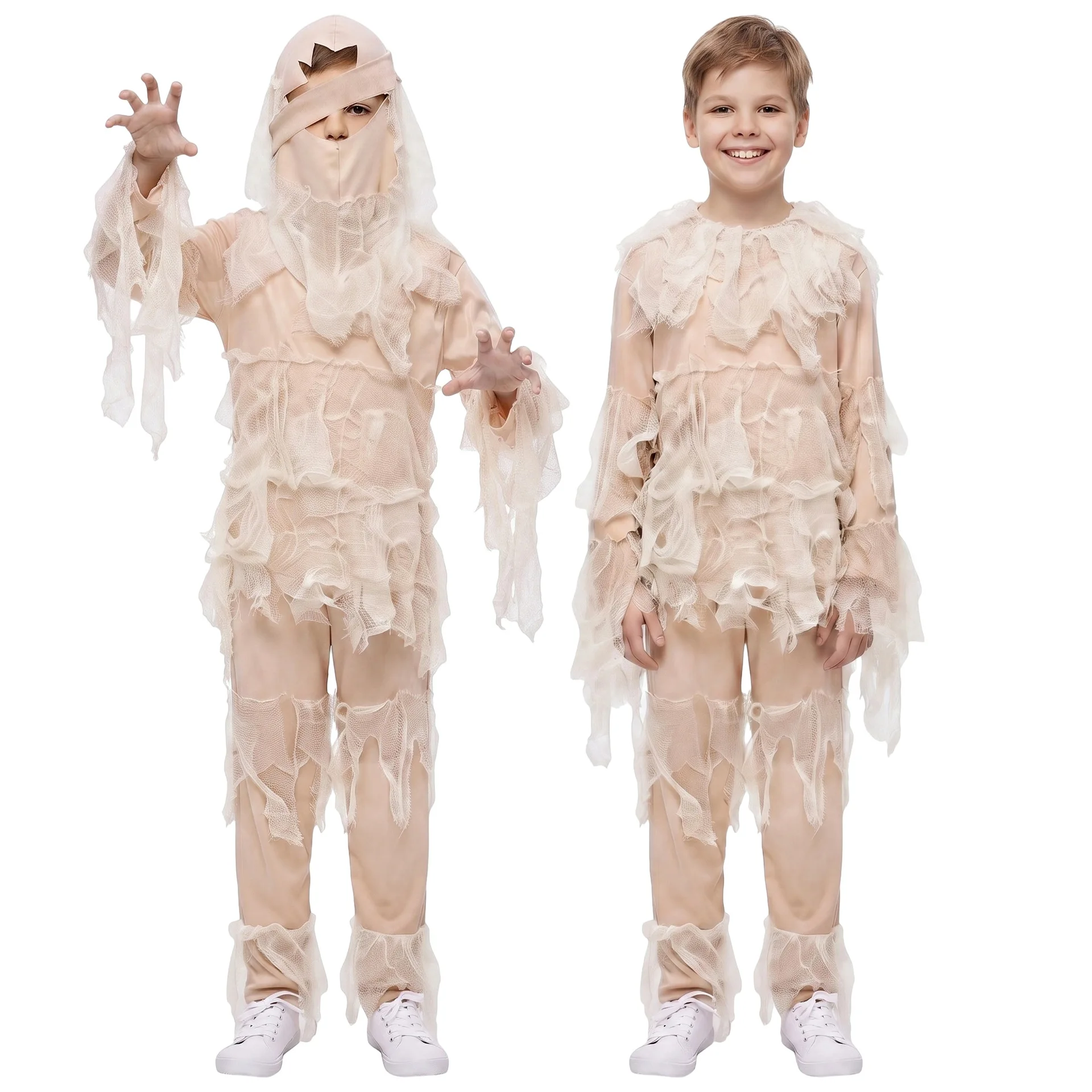 Kids' Horror Mummy Hooded Jumpsuit