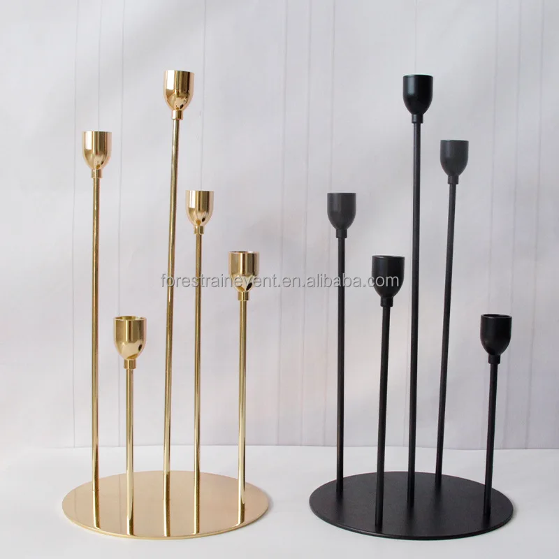 Metal Candlesticks Candle Holders Table Centerpieces Candle Holder