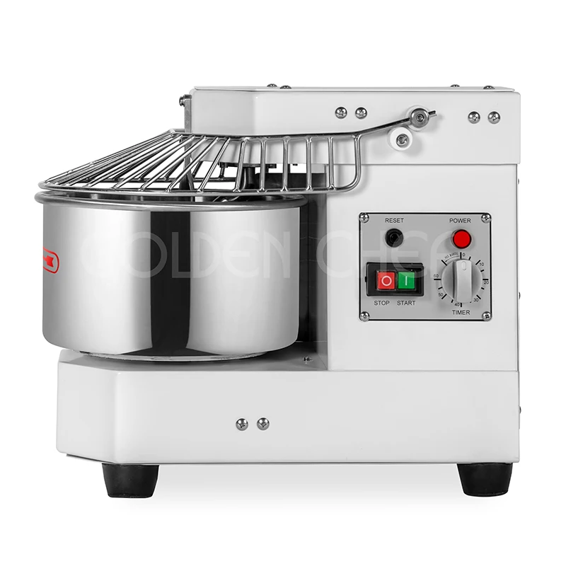 Small Dough Mixer DH8 3KG Small Size Spiral Kneader 8L Video