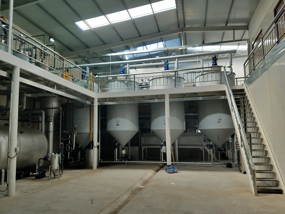 10tons/day RBD CPO Palm Oil Refining Machine - Reliable & Efficient