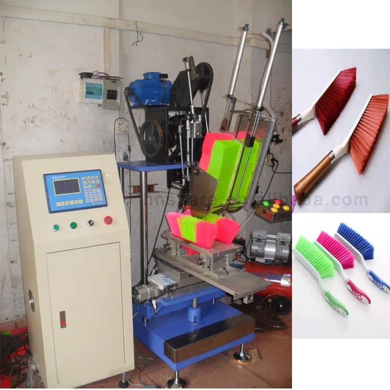 Automatic Cnc Broom Making Machine 5 Axis 2 Tufting Machine Bottle Clean Brush