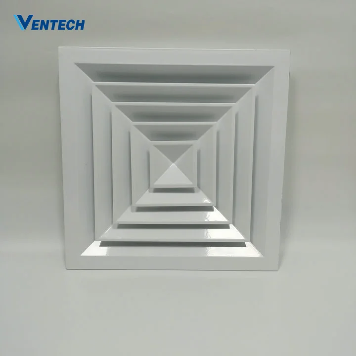 System Ahu Damper Hvac Ceiling Vent Covers Car Air Conditioner Duct Louver For Ventilation