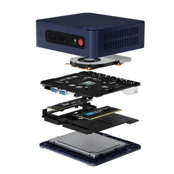 Beelink EQ12 Pro Mini PC - Intel i3, Dual 2.5GbE, WiFi 6, AV1