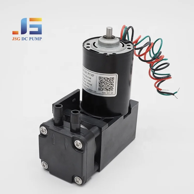 High Flow Rate 12V/24V Natural Gas Booster Mini Air Hydraulic Pump for Fish Tank Piston Pump Structure