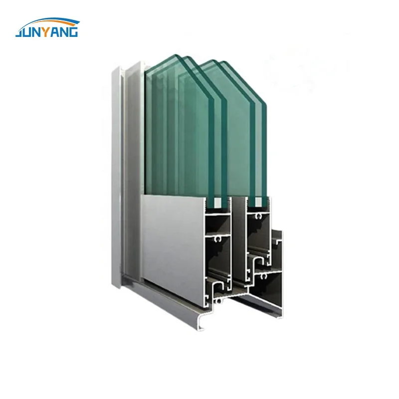 6061 6063 T5 T6 Aluminum Extrusion for Cabinet & Window Frames