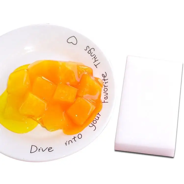 Simulation Fruit Jelly Cube Sponge for Slime Mixed DIY Accessories
