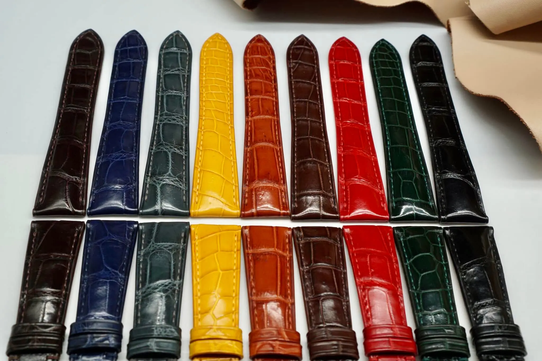 Shop Our Luxury Handmade Alligator Leather Watch Straps