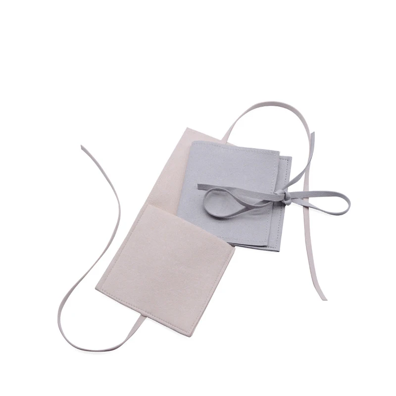 Оптовая продажа, кольцо, серьги, подвеска, браслет, ожерелье, бархатный замшевый мешочек из микрофибры для ювелирных изделий