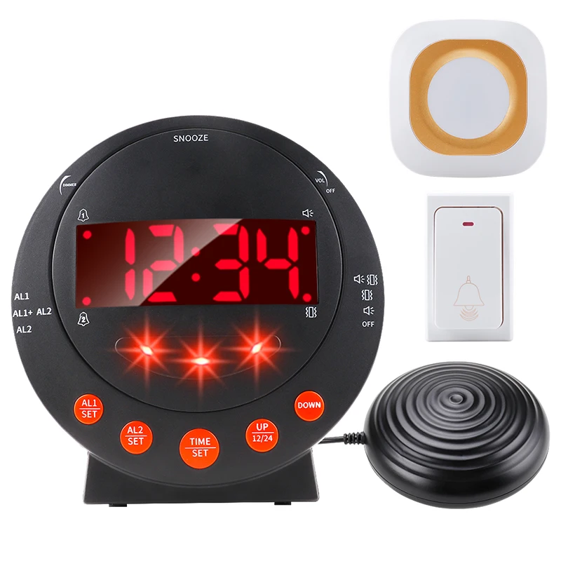 wireless vibrating alarm clock Alarm Clock for Heavy Sleepers: Loud & Vibrating Solutions main image 0