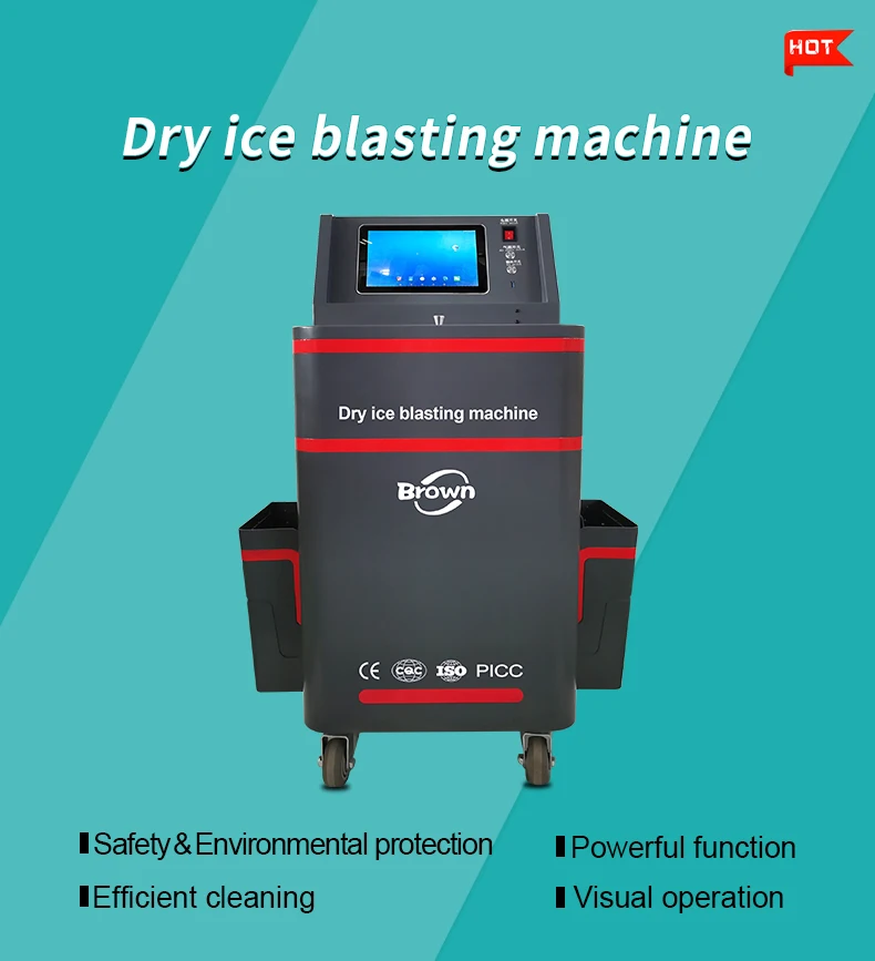 China Car Cleaner Dry Ice Blasting Machine Wholesales Dry Ice Energy