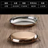 25cm egg-shaped double-handled frying pan (rose gold)