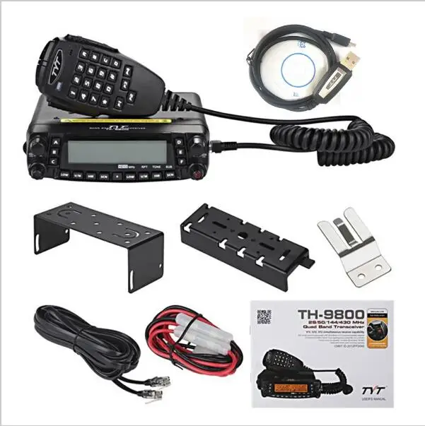 Best Price Tyt Th-9800 Quad Band Mobile Car Radio 29/50/144/430Mhz Transceiver