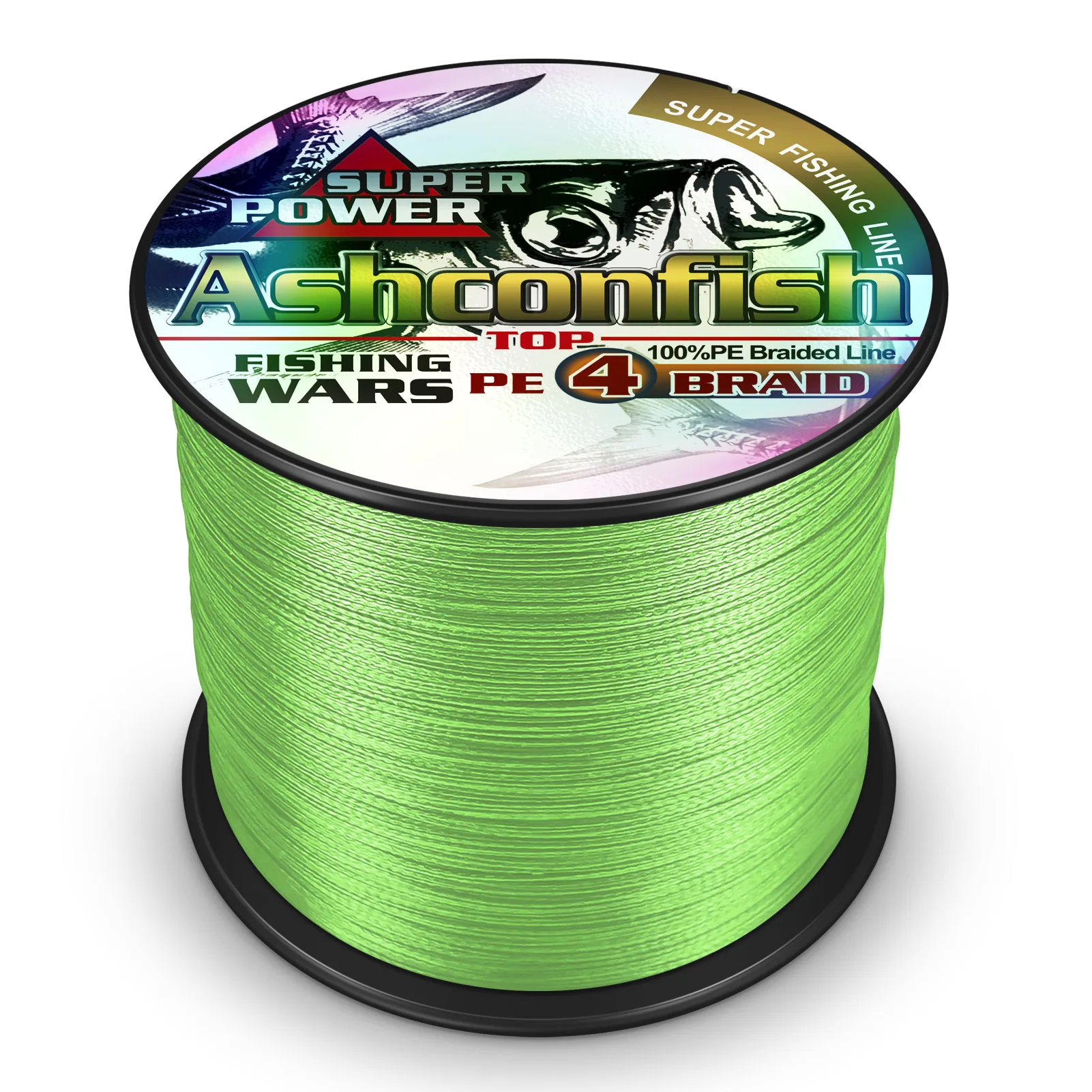 Ashconfish High Abrasion Resistance 4-Braid PE UHMWPE Eco-Friendly 100m  Strong Multicolor Fishing Line Low Memory Stream Sink| Alibaba.com