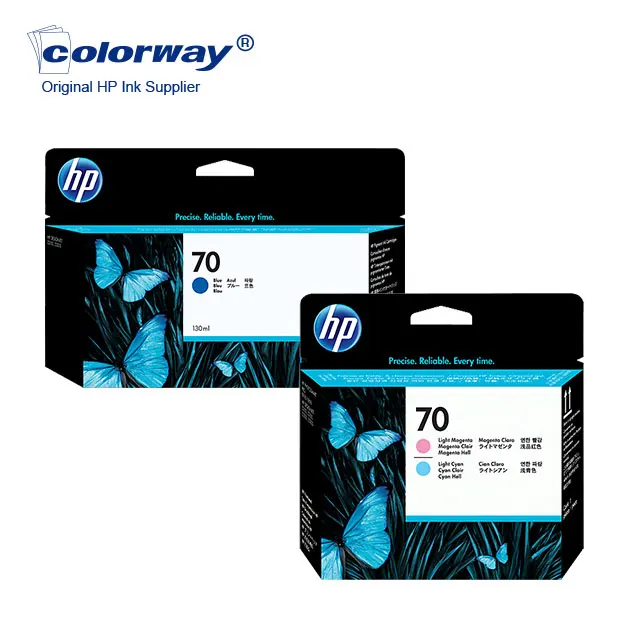 Hp 70 (c9390a) Light Cyan Original Ink 